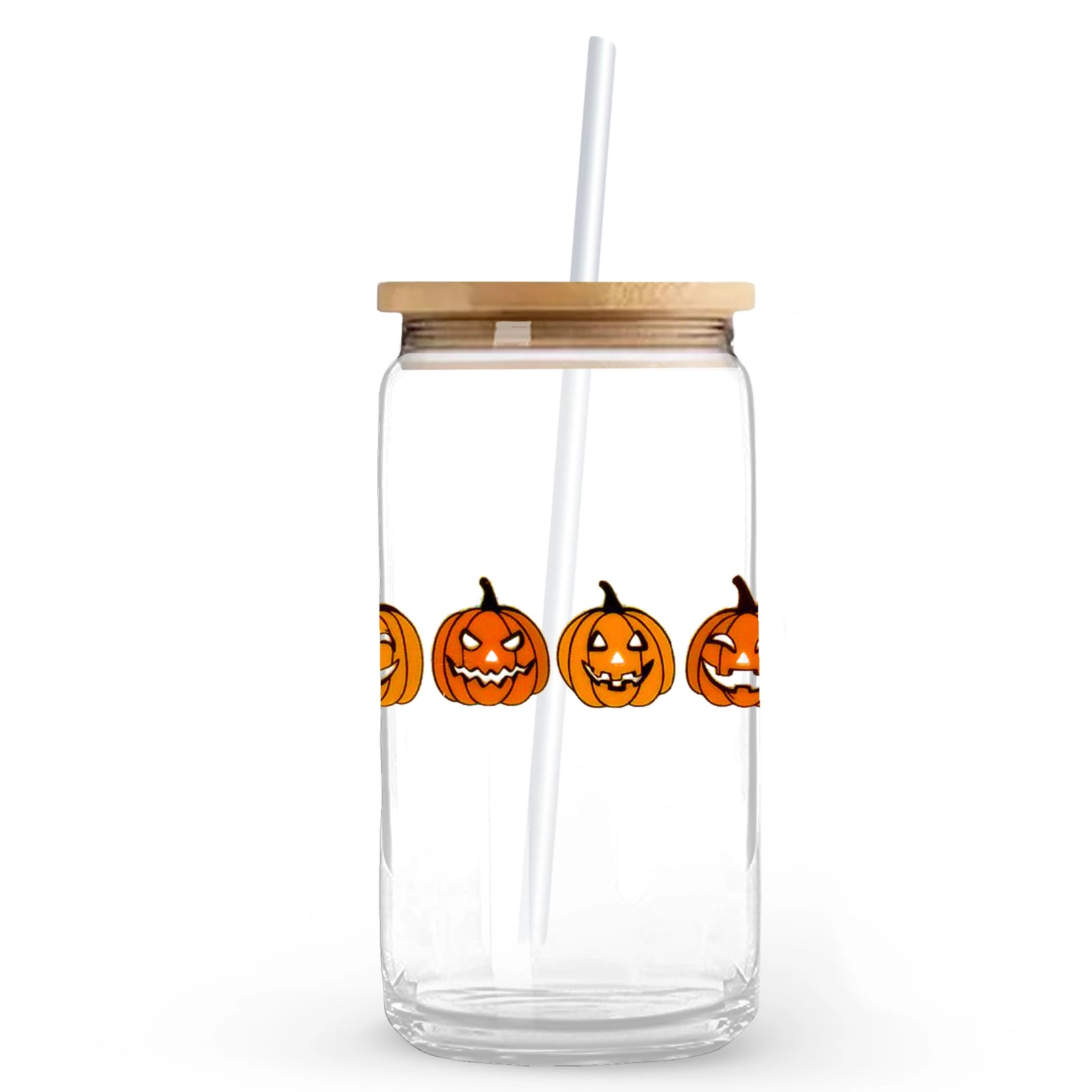 Master Maker Crafts -  UV DTF Decal - Carved Pumpkin Patch 2 Decals 3.5