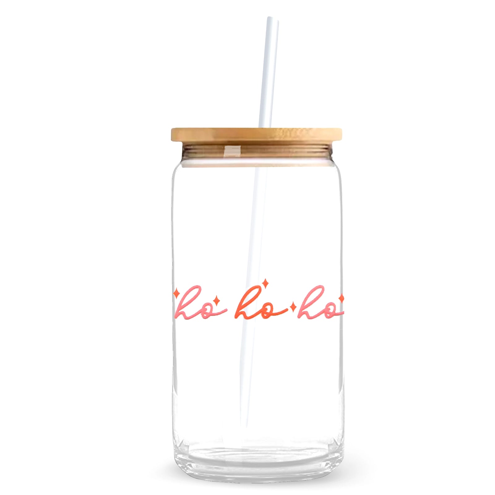 Master Maker Crafts -  UV DTF Decal - Script Ho Ho Ho 2 Decals 3.5