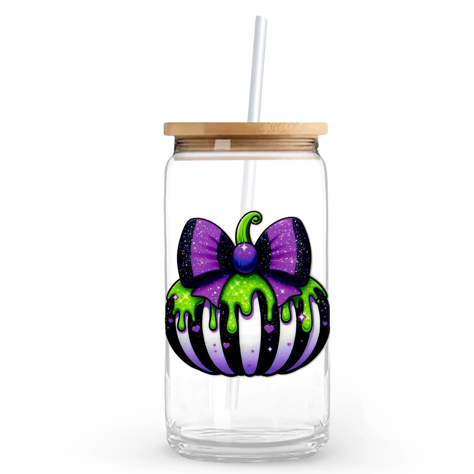 Master Maker Crafts -  UV DTF Decal - Wicked Witch Pumpkin 2 Decals 3.5