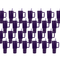 Master Maker Crafts -  40 oz Handled Tumbler Modern II Matte - Dark Purple (25 Piece CASE) | Master Maker Crafts - Wholesale Craft Supplies - Fast Shipping from Ohio DIY Craft Warehouse