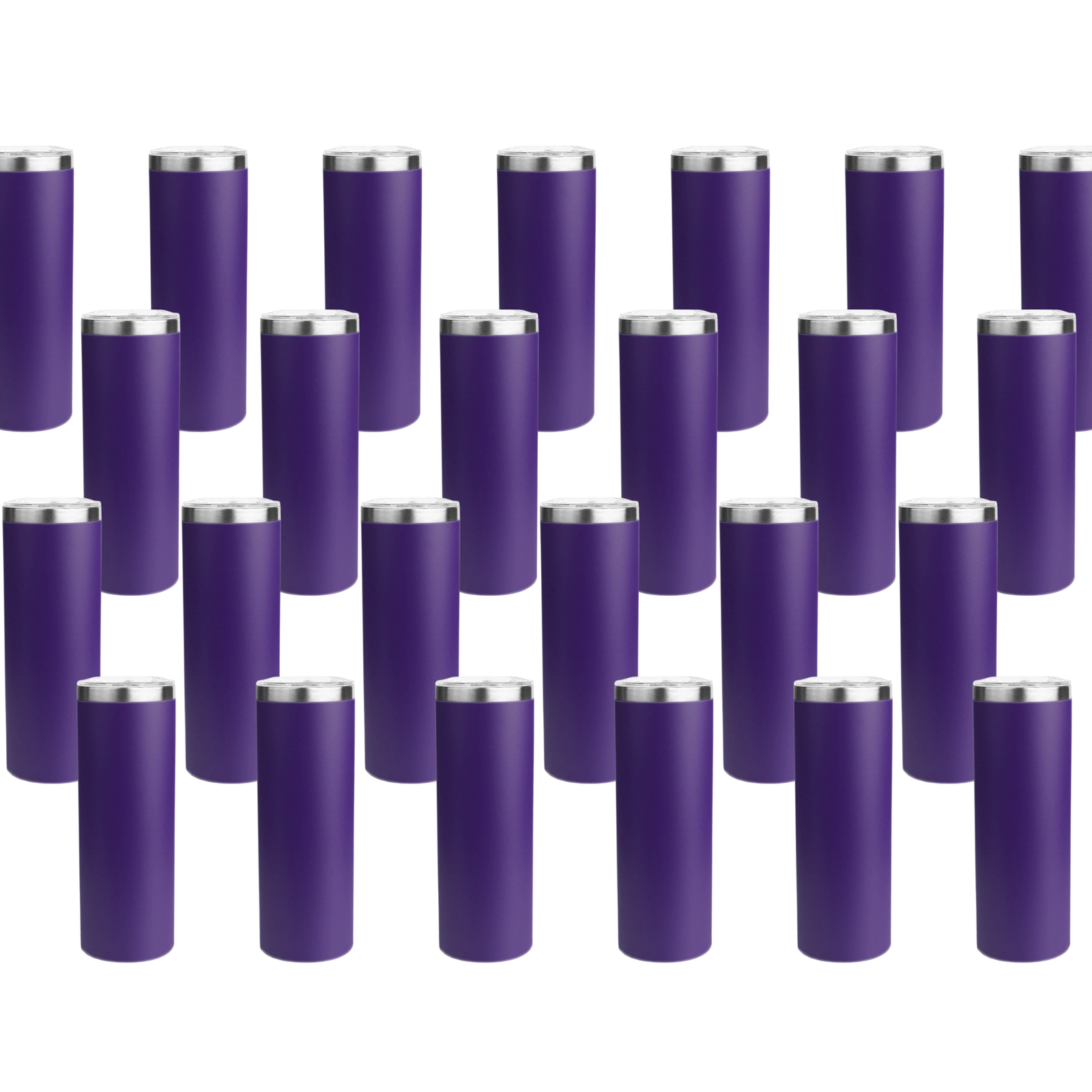 Master Maker Crafts -  20 oz Tall Skinny Tumbler - Dark Purple (25 Piece CASE) | Master Maker Crafts - Wholesale Craft Supplies - Fast Shipping from Ohio