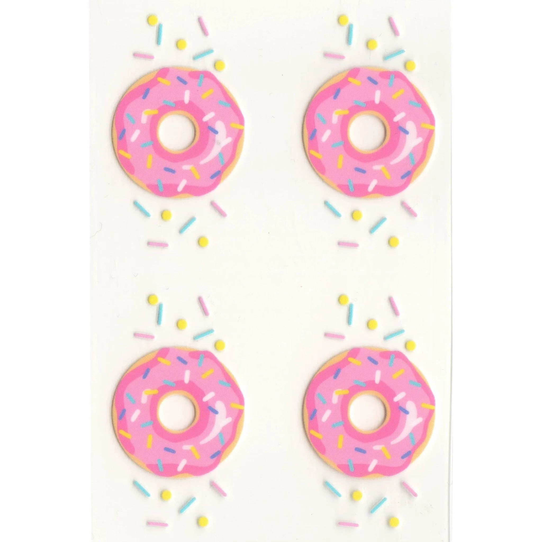 UV DTF Decal - Sprinkled Donut (4 Decals) - DIY Craft Warehouse DIY Craft Warehouse