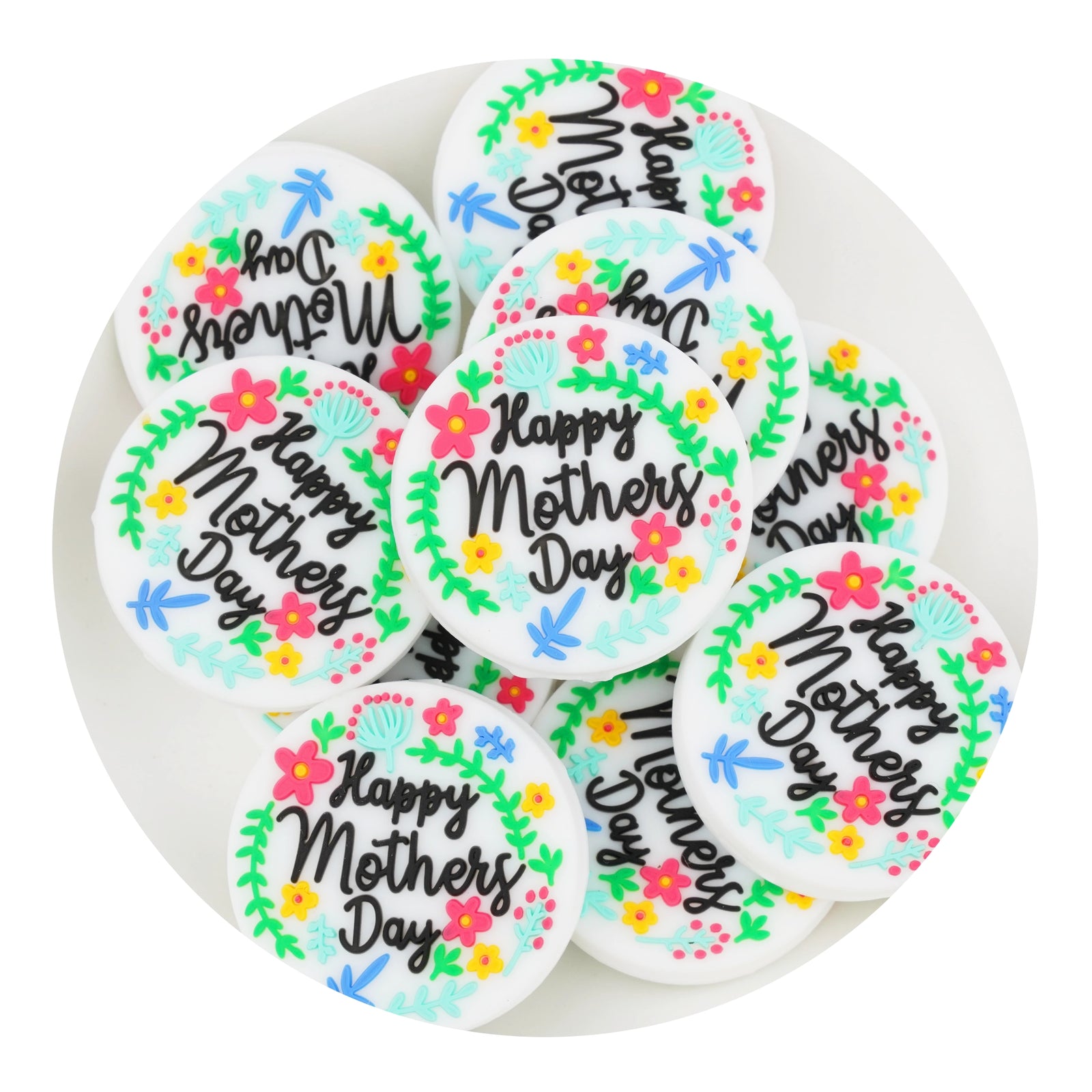 Mom Silicone Focal Beads | Master Maker Crafts - Wholesale Craft Supplies - Fast Shipping from Ohio