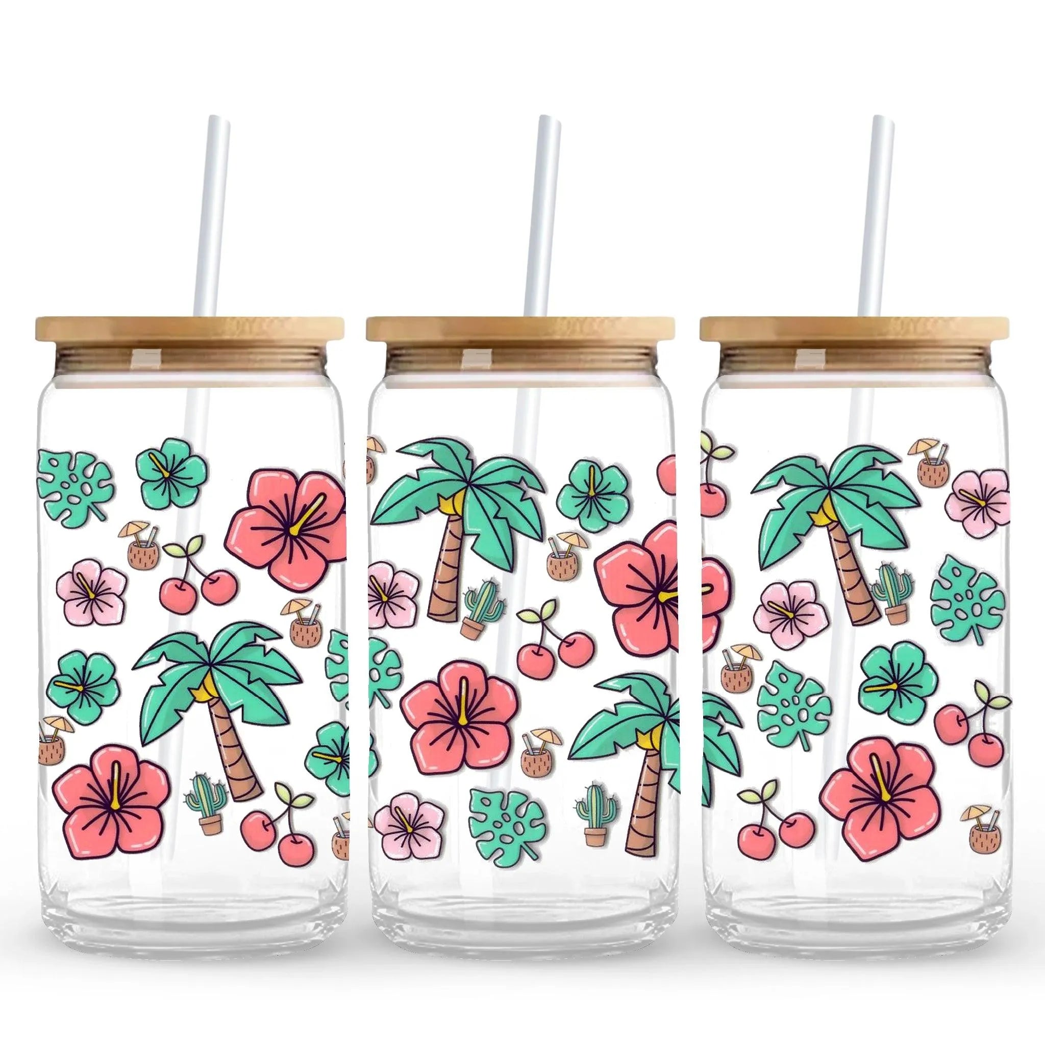 UV DTF Wrap - Florida Palms - DIY Craft Warehouse DIY Craft Warehouse