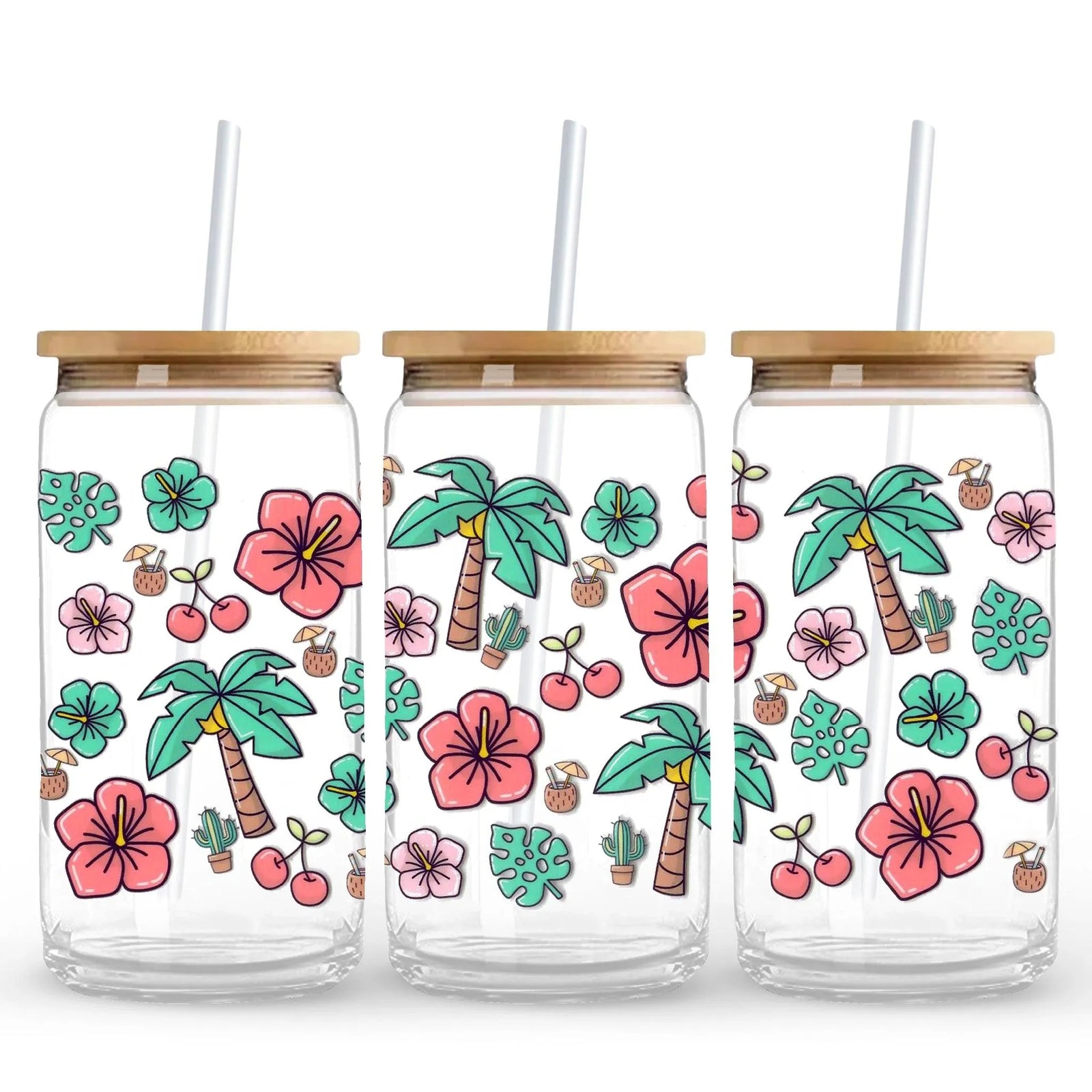 UV DTF Wrap - Florida Palms - DIY Craft Warehouse