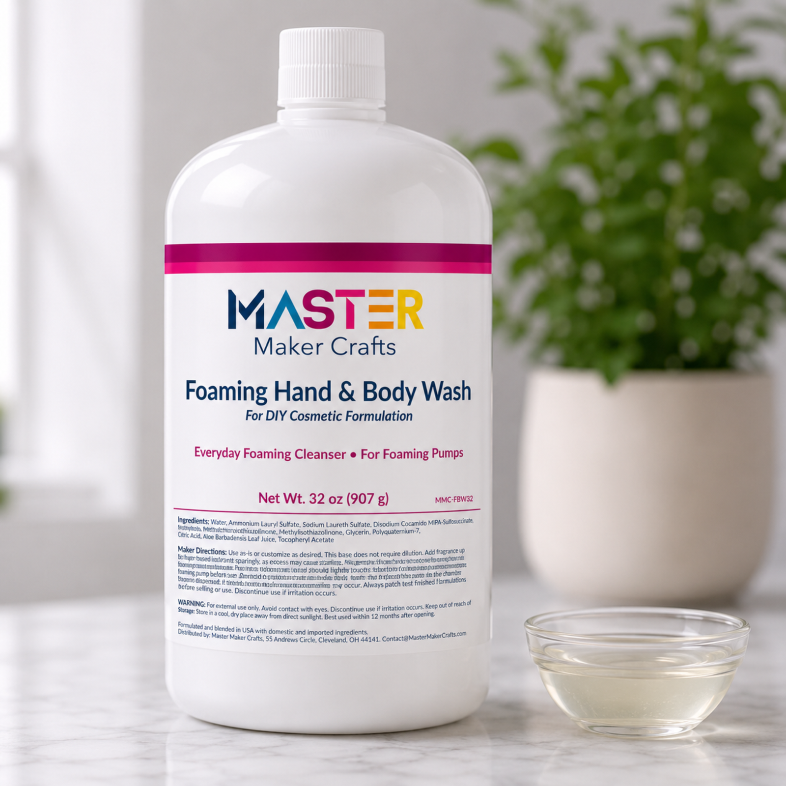 Foaming Hand & Body Wash (32 oz)