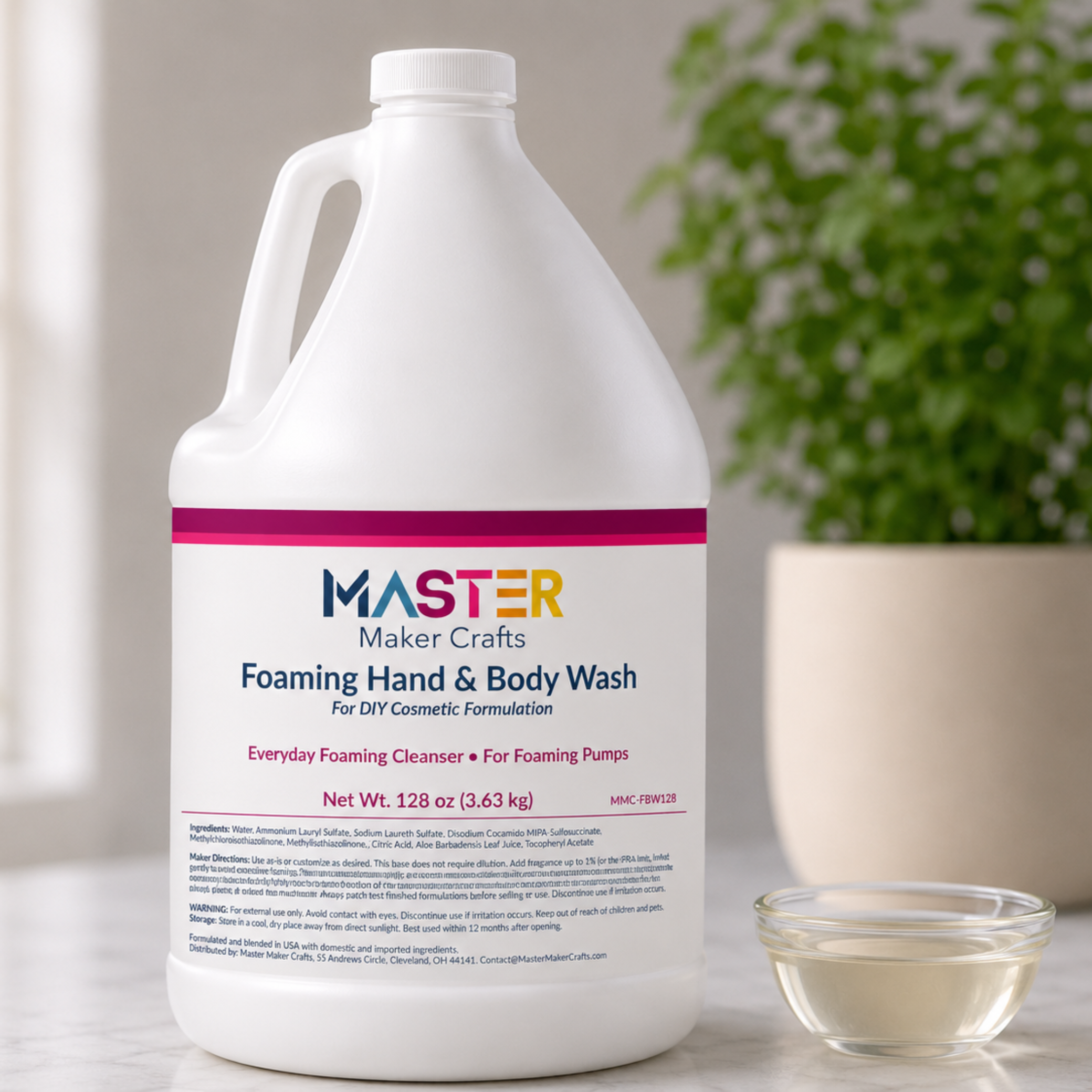 Foaming Hand & Body Wash (128 oz)