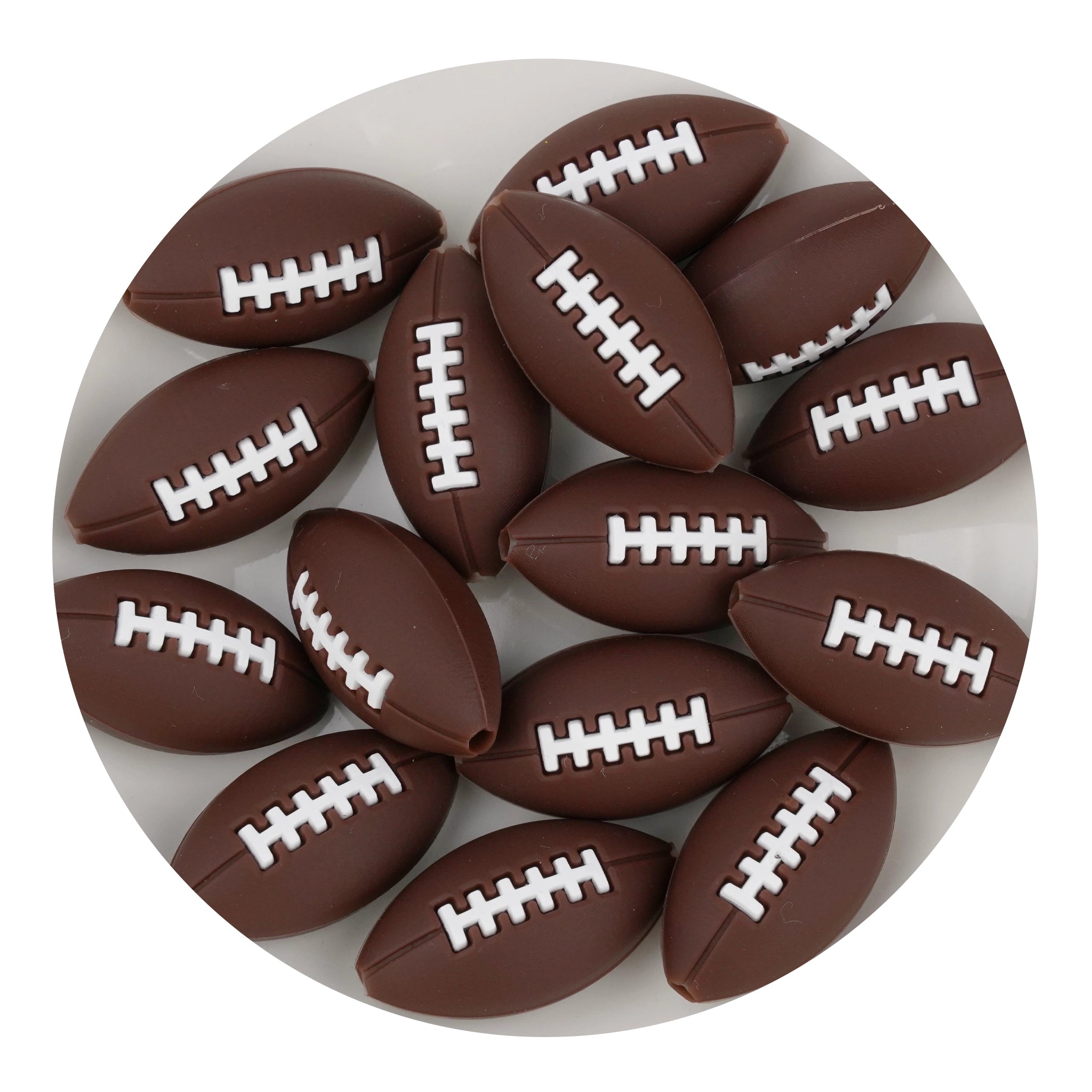 Sport Balls Silicone Focal Beads | Master Maker Crafts - Wholesale Craft Supplies - Fast Shipping from Ohio DIY Craft Warehouse