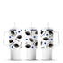 Football play patterned 40oz tumblers with straws, Master Maker Crafts, wholesale Ohio DIY Craft Warehouse