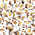 White round letter B beads with gold letters, Master Maker Crafts wholesale craft supplies Ohio DIY Craft Warehouse