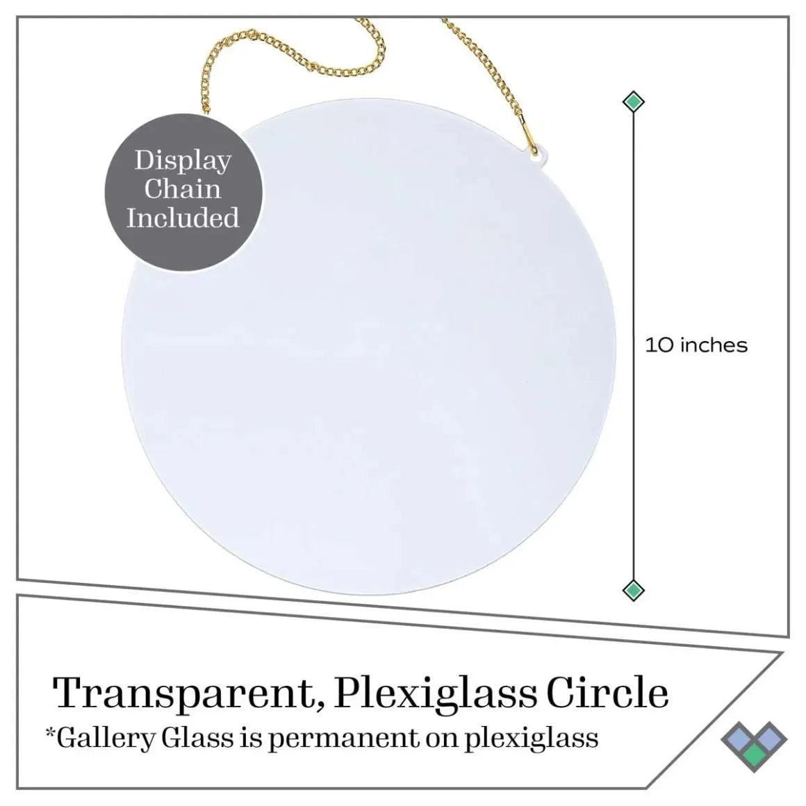 Gallery Glass Large Circle - DIY Craft Warehouse DIY Craft Warehouse