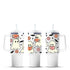 Master Maker Crafts 40oz tumbler with cute ghost, books, bats, flowers; wholesale craft supplies Ohio DIY Craft Warehouse