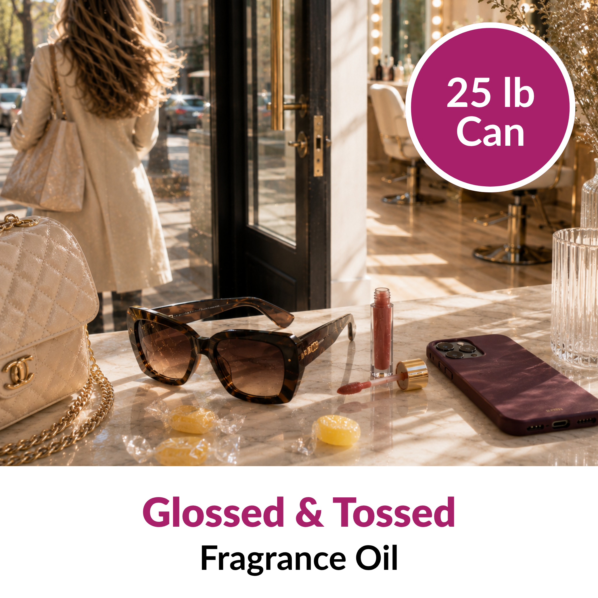 Glossed & Tossed Fragrance Oil (25 lbs)