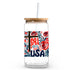 God Bless the USA 2 Decals 3.5" UV DTF Decal