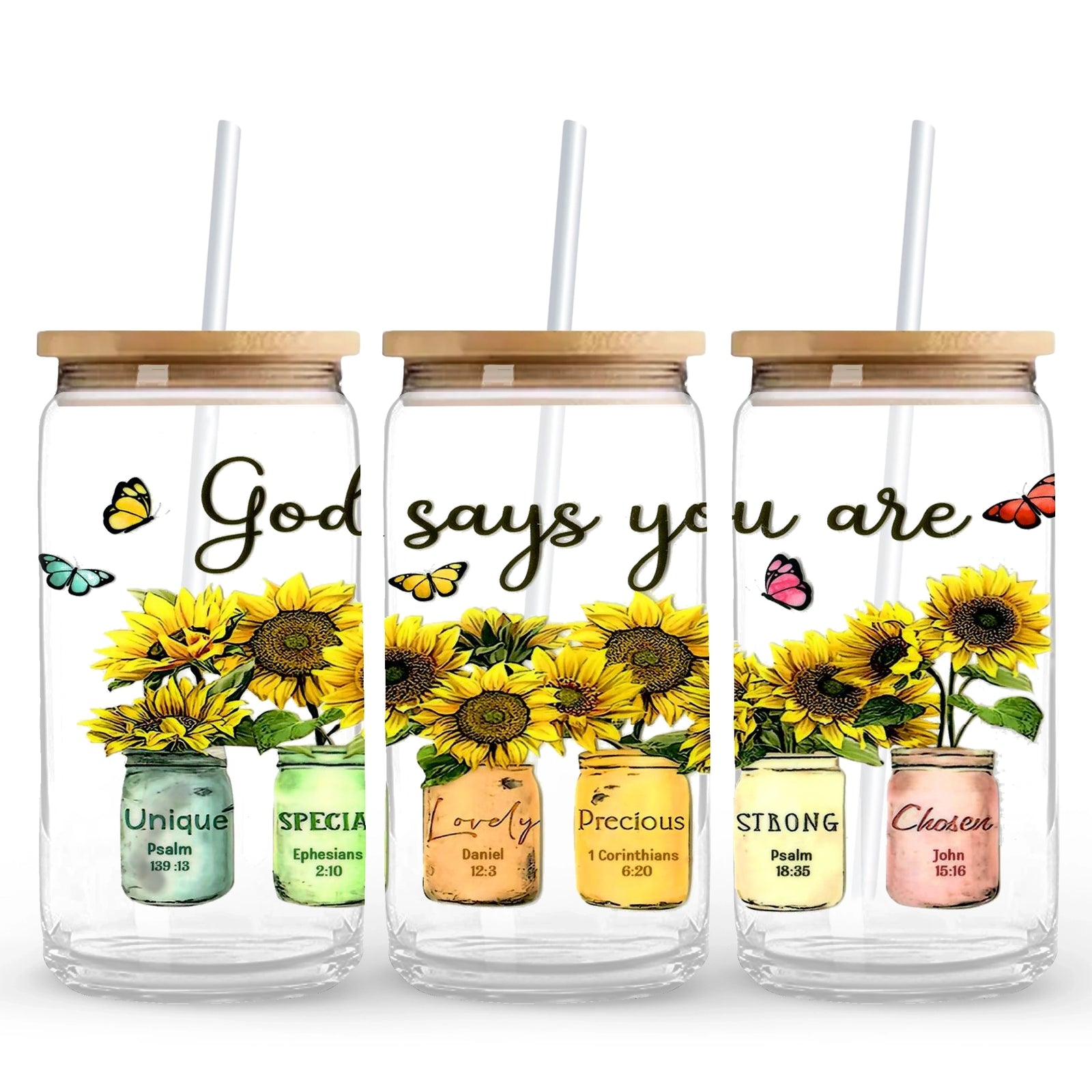 UV DTF Wrap - God's Words - DIY Craft Warehouse