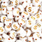 White round beads with gold S letters, Master Maker Crafts, wholesale craft supplies Ohio DIY Craft Warehouse