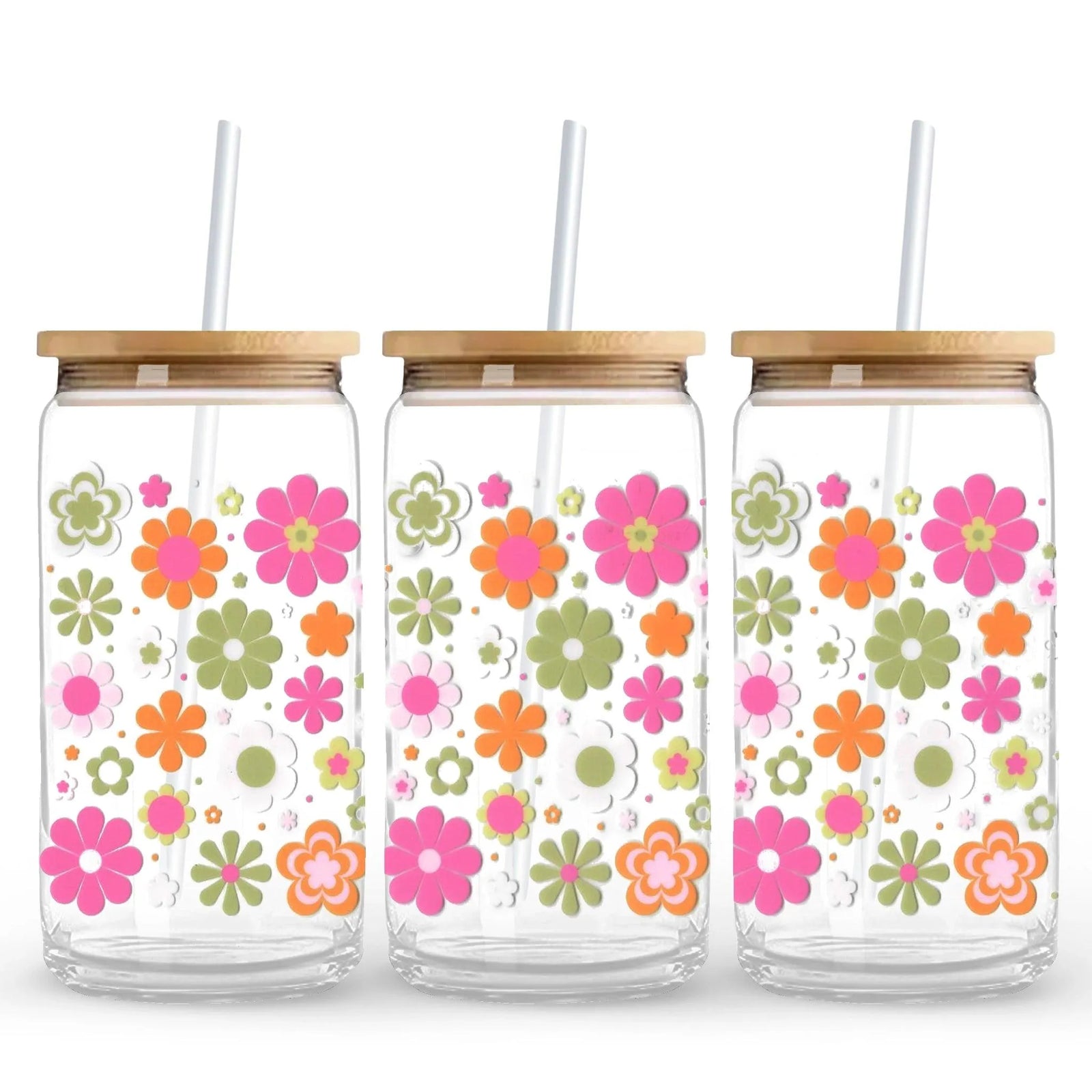 UV DTF Wrap - Groovy Spring Flowers - DIY Craft Warehouse