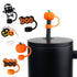 Master Maker Crafts -  Silicone Straw Topper - Assorted Spooky Halloween (5 Toppers) | Master Maker Crafts - Wholesale Craft Supplies - Fast Shipping from Ohio DIY Craft Warehouse