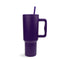Master Maker Crafts -  40 oz Handled Tumbler Modern II Matte - Dark Purple (25 Piece CASE) | Master Maker Crafts - Wholesale Craft Supplies - Fast Shipping from Ohio DIY Craft Warehouse