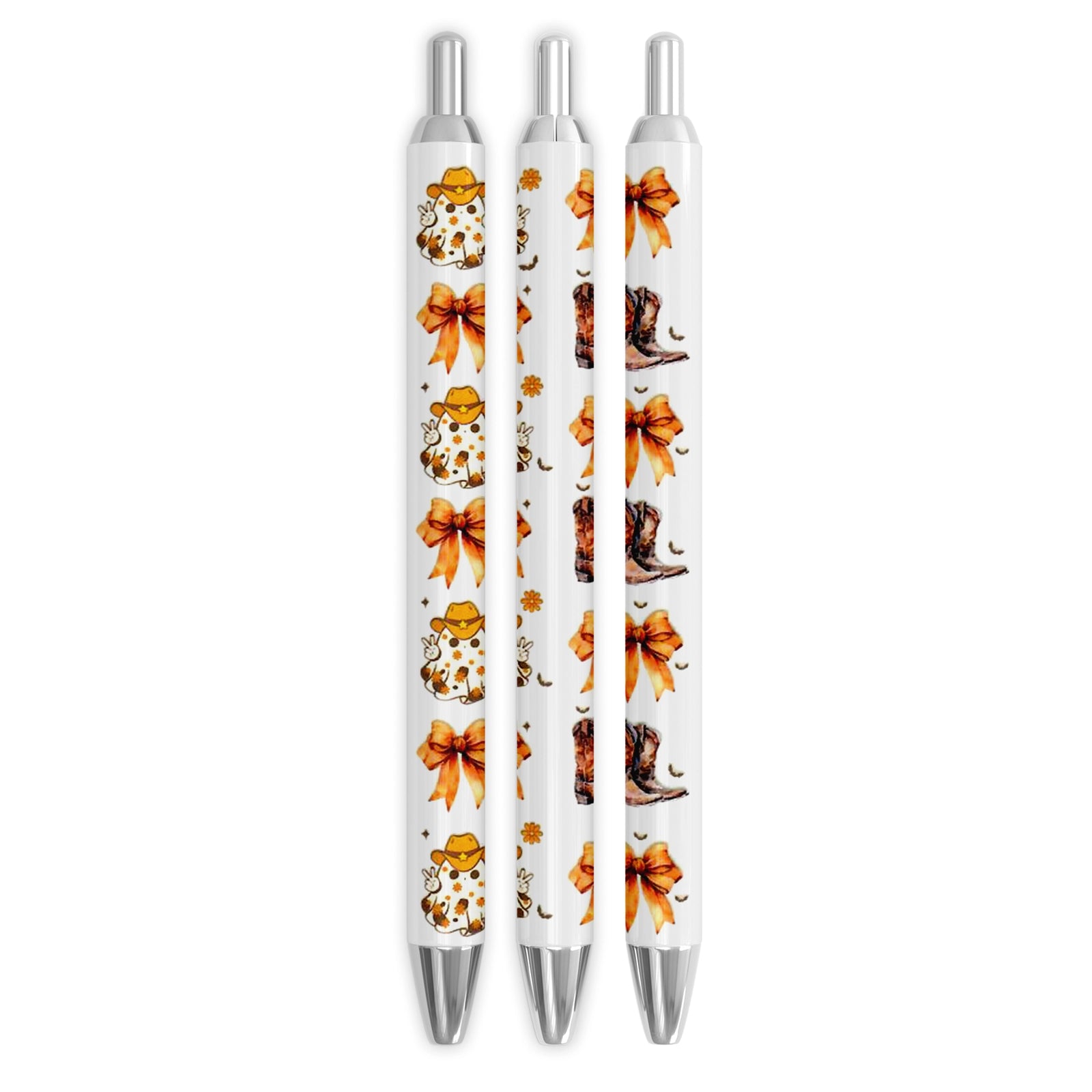 Master Maker Crafts -  UV DTF Pen Wrap Only - Haunted Rodeo 5 Decals 4.25