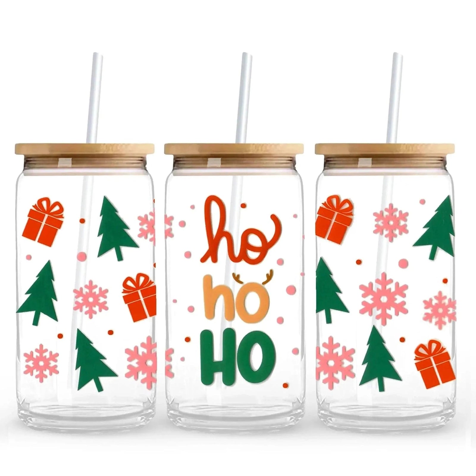 UV DTF Wrap - Ho Ho Ho - DIY Craft Warehouse