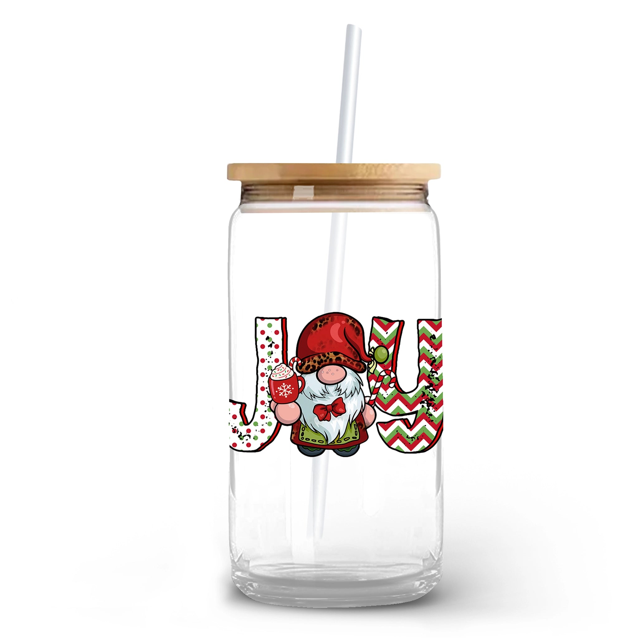 Master Maker Crafts -  UV DTF Decal - Joy Santa Gnome 2 Decals 3.5" (Cup NOT Inclued) | Master Maker Crafts - Wholesale Craft Supplies - Fast Shipping from Ohio DIY Craft Warehouse