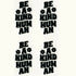 UV DTF Decal - Kind Human (4 Decals) - DIY Craft Warehouse DIY Craft Warehouse