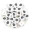 White silicone letter D beads for crafts, Master Maker Crafts wholesale, fast shipping Ohio DIY Craft Warehouse