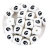 Master Maker Crafts wholesale white silicone letter G beads, fast shipping Ohio DIY Craft Warehouse