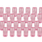 Master Maker Crafts -  16 oz Glass Can Single Wall - Light Pink (25 Piece CASE) | Master Maker Crafts - Wholesale Craft Supplies - Fast Shipping from Ohio DIY Craft Warehouse
