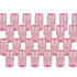 Master Maker Crafts -  16 oz Glass Can Single Wall - Light Pink (25 Piece CASE) | Master Maker Crafts - Wholesale Craft Supplies - Fast Shipping from Ohio DIY Craft Warehouse