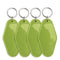 Retro Motel Keychain with Silver Ring - Lime Green - DIY Craft Warehouse DIY Craft Warehouse