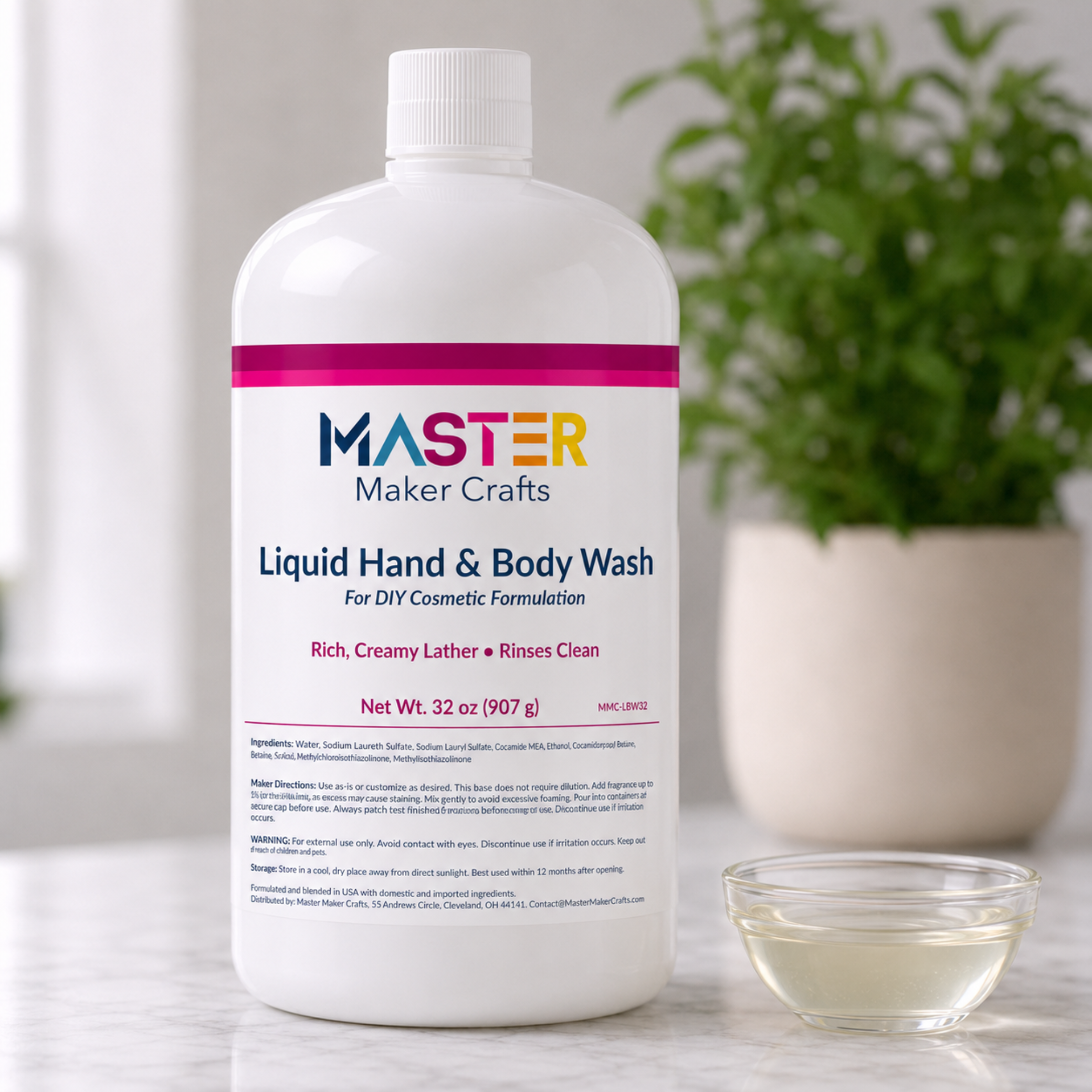 Liquid Hand & Body Wash (32 oz)