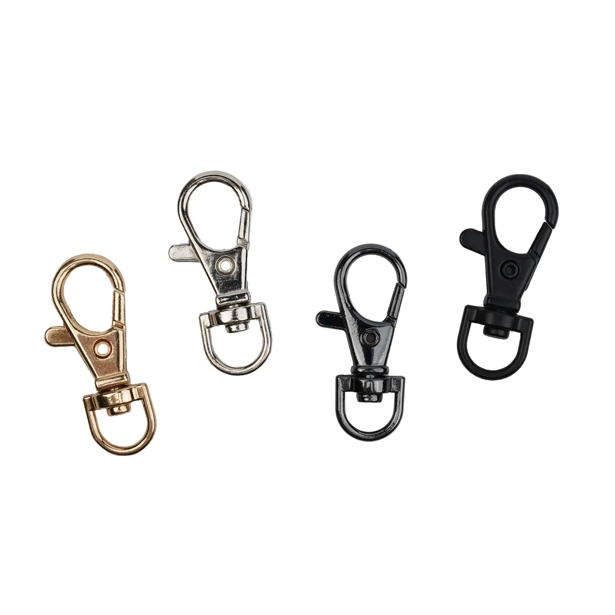 Lobster Clasp & Swivel Ring - Pewter - DIY Craft Warehouse DIY Craft Warehouse