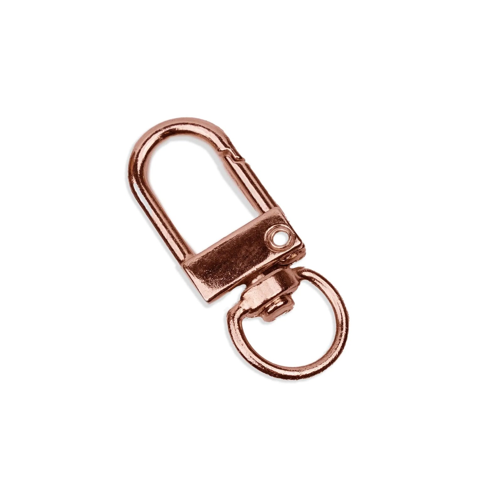 Standard Clasp & Swivel Ring - Rose Gold - DIY Craft Warehouse