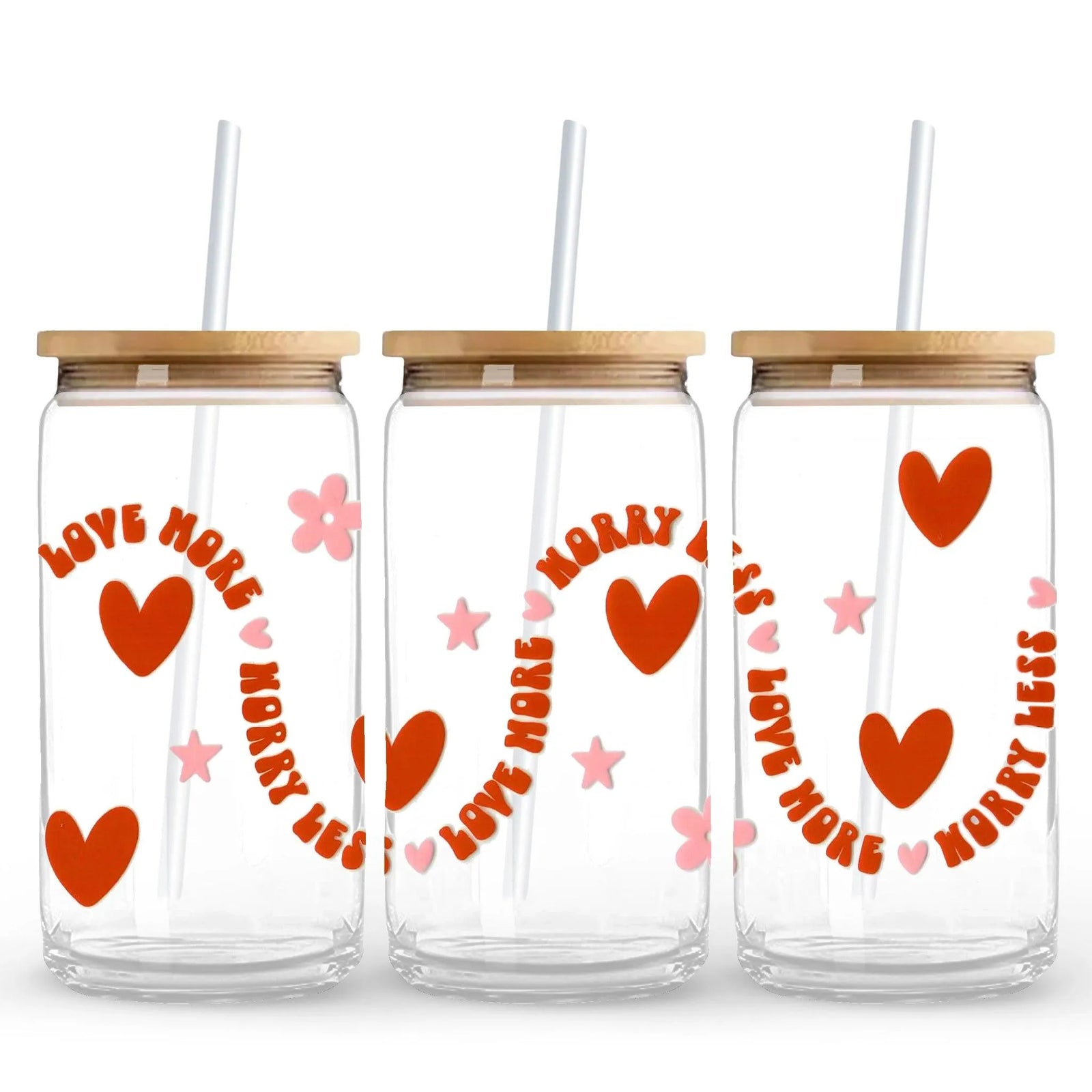 UV DTF Wrap - Love More, Worry Less - DIY Craft Warehouse