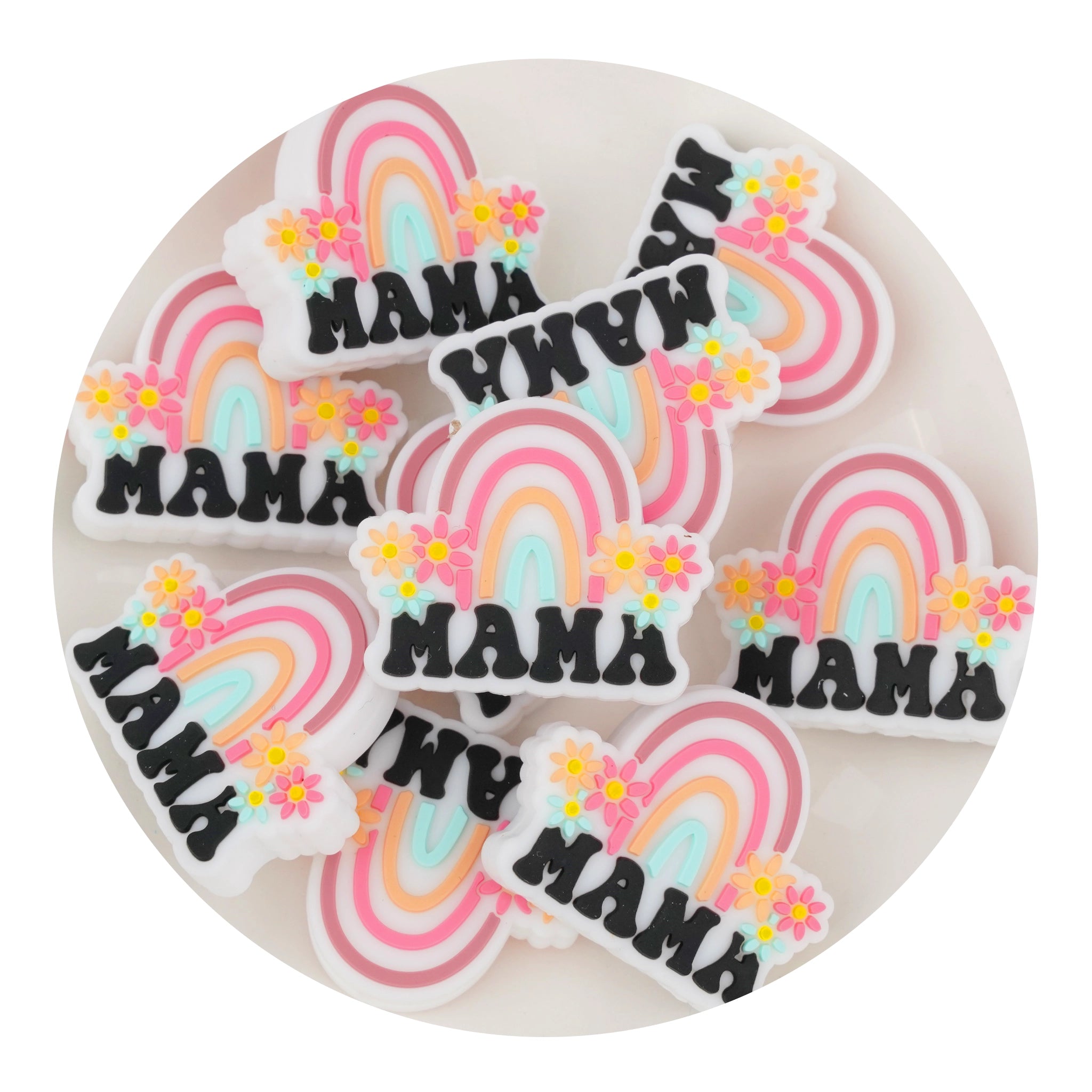 Mom Silicone Focal Beads | Master Maker Crafts - Wholesale Craft Supplies - Fast Shipping from Ohio DIY Craft Warehouse