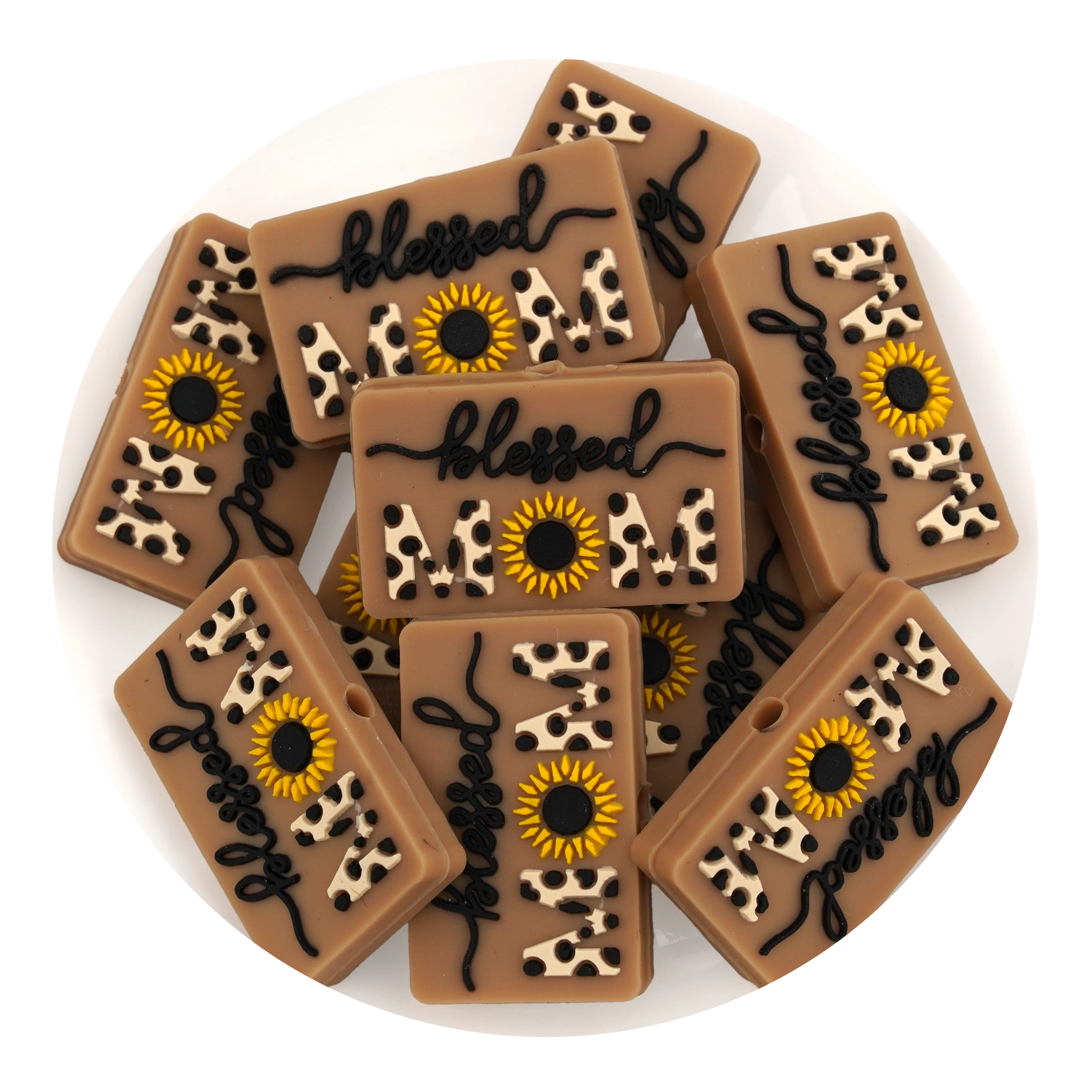 Mom Silicone Focal Beads | Master Maker Crafts - Wholesale Craft Supplies - Fast Shipping from Ohio DIY Craft Warehouse