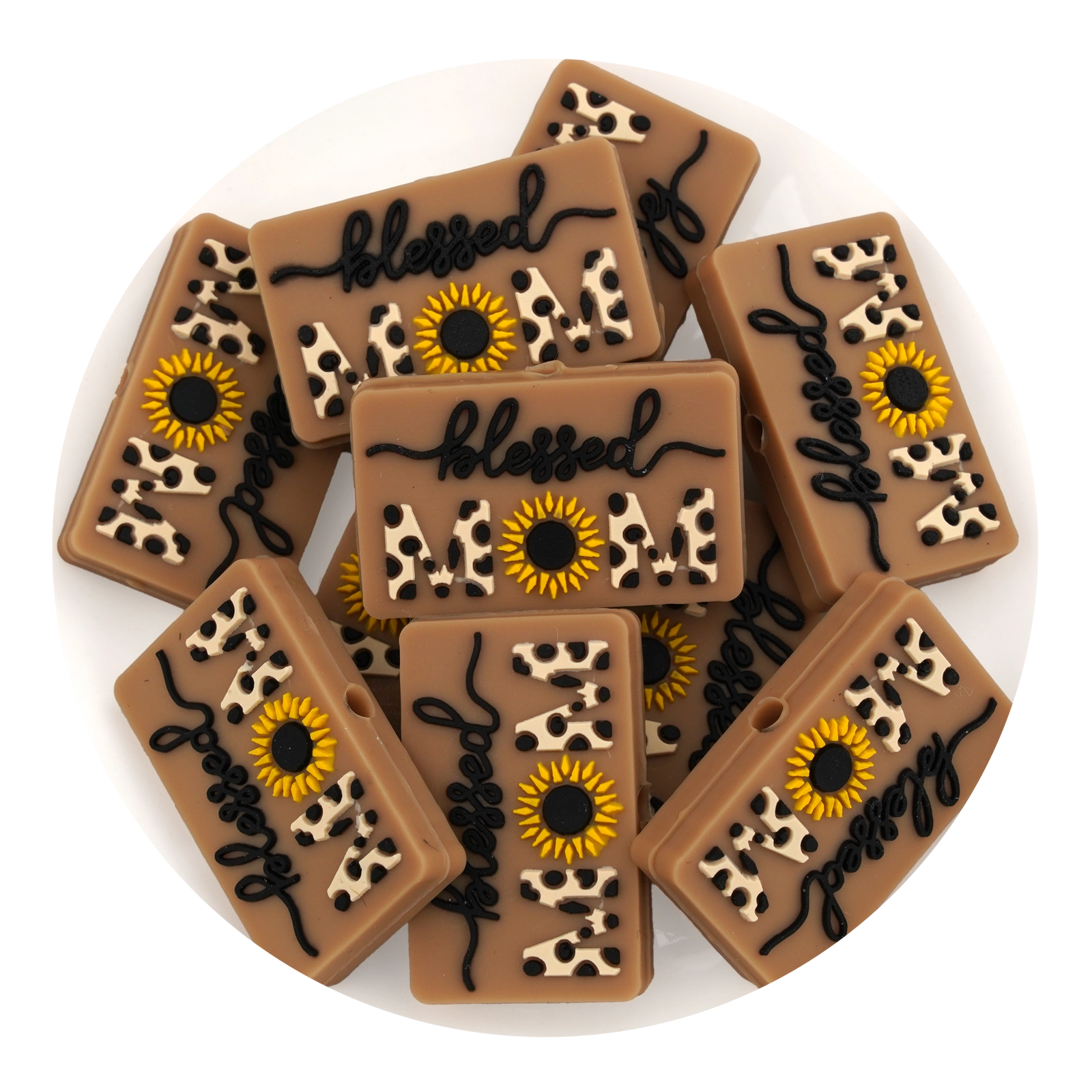 Mom Silicone Focal Beads | Master Maker Crafts - Wholesale Craft Supplies - Fast Shipping from Ohio