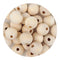 Master Maker Crafts -  Wood Bead Round - Maple (5 Beads - 16mm) DIY Craft Warehouse
