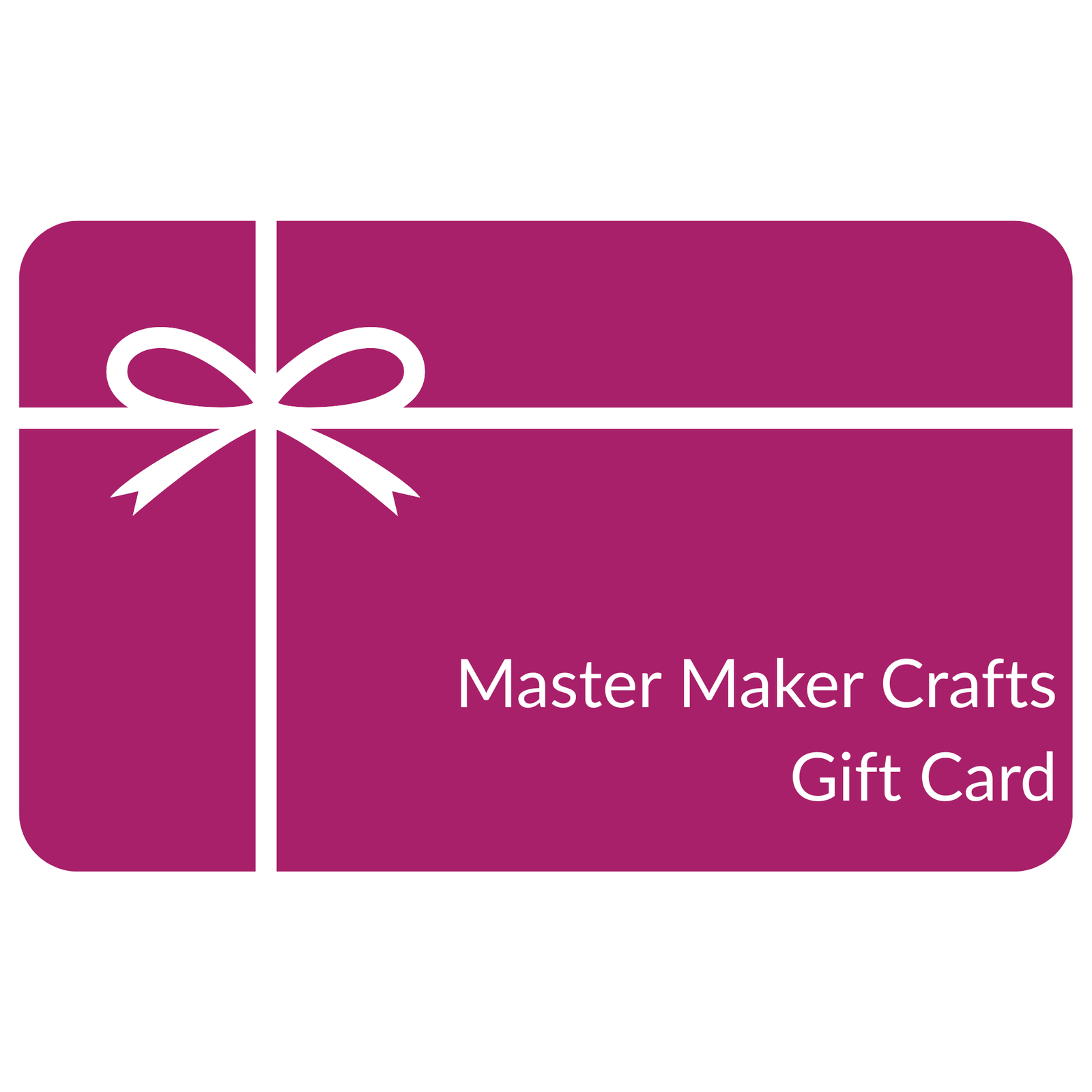 Image of $25 Gift Card sold at Master Maker Crafts. Wholesale prices and fast shipping.