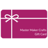 Image of $25 Gift Card sold at Master Maker Crafts. Wholesale prices and fast shipping.