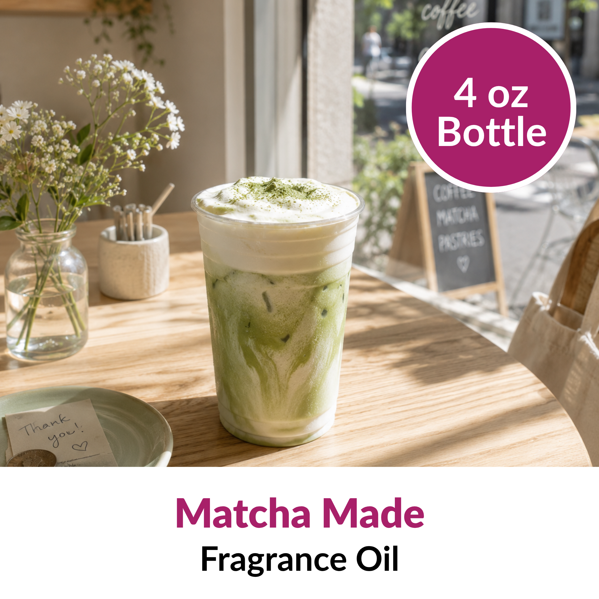 Matcha Made Fragrance Oil (4 oz)