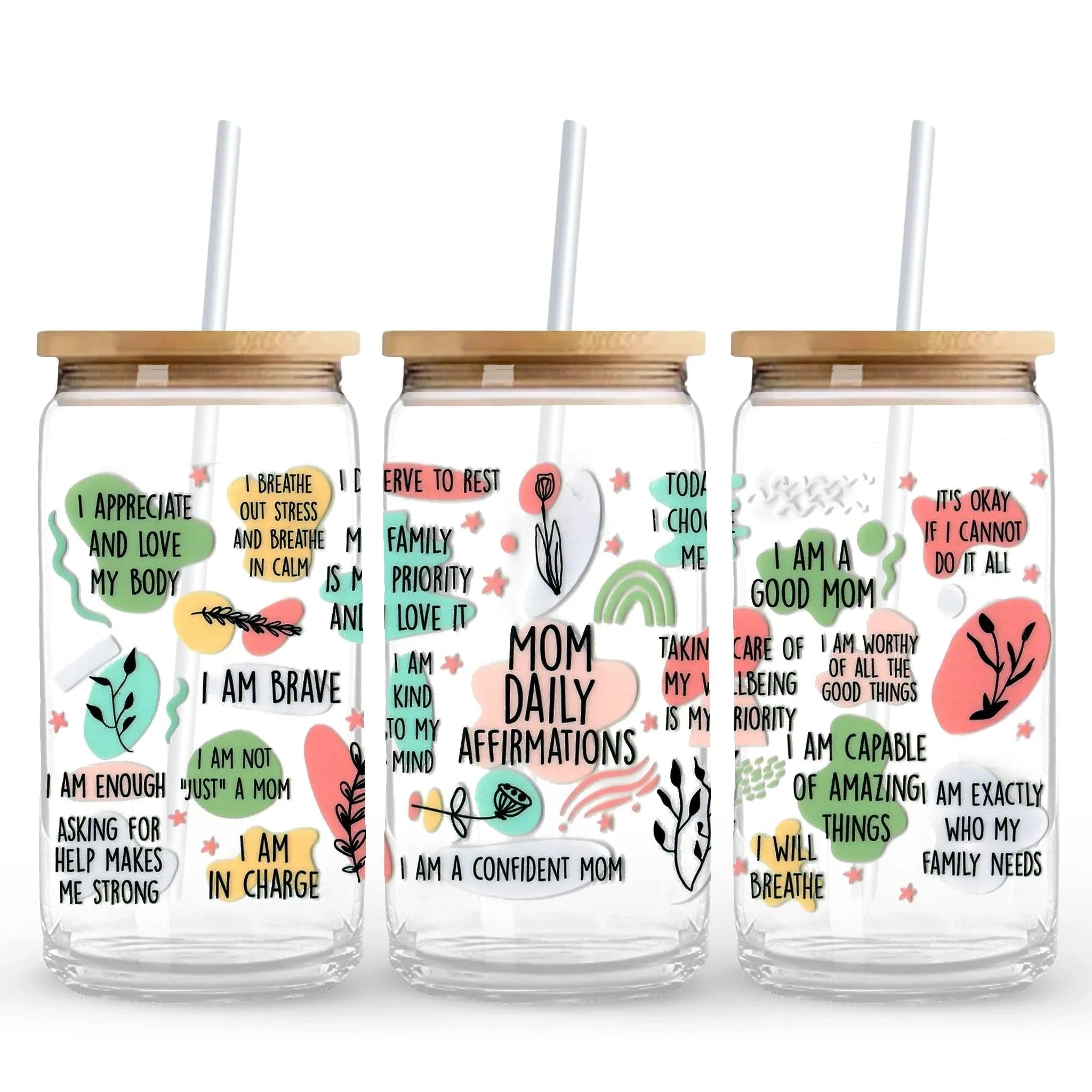 UV DTF Wrap - Mom Daily Affirmations - DIY Craft Warehouse DIY Craft Warehouse