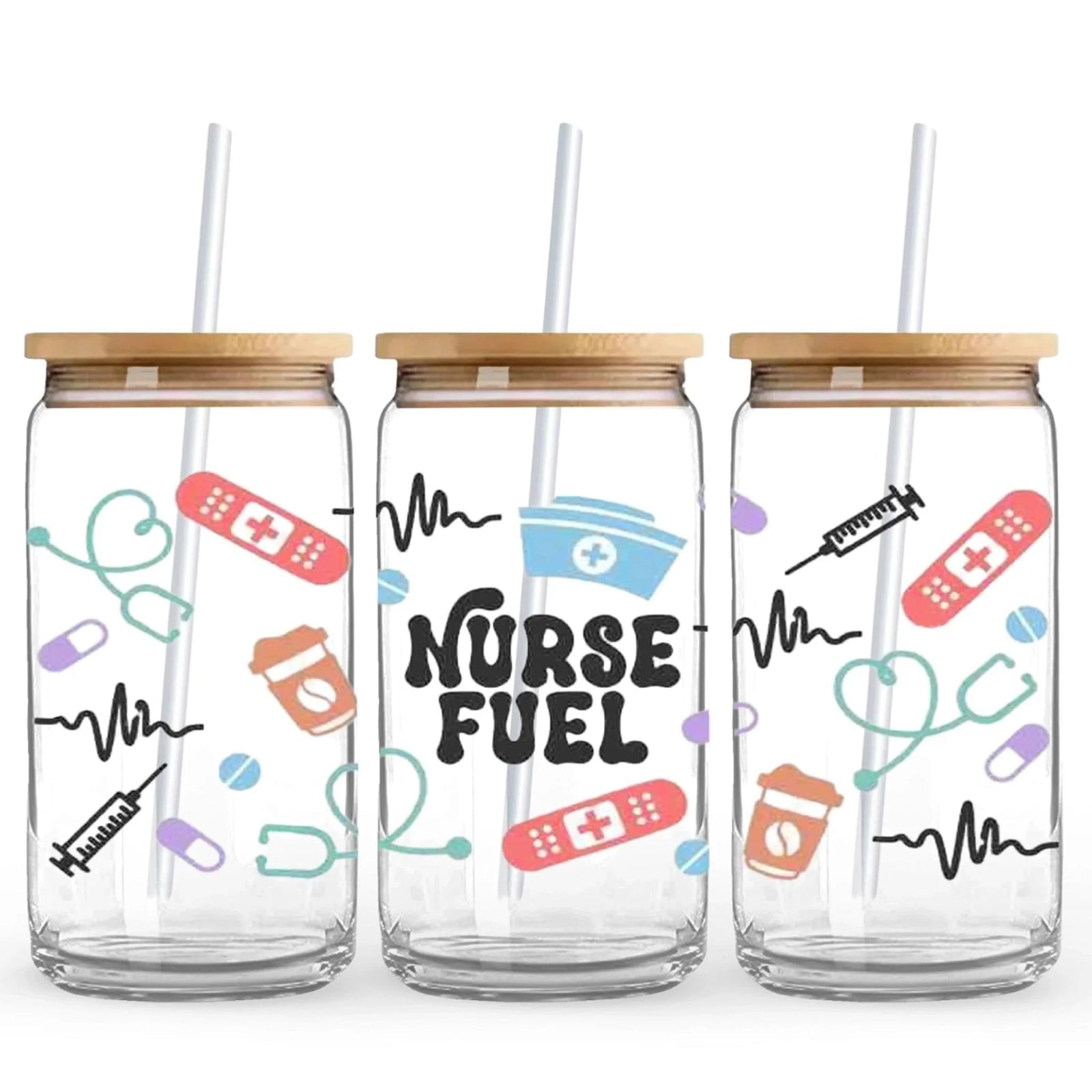 UV DTF Wrap - Nurse Fuel - DIY Craft Warehouse