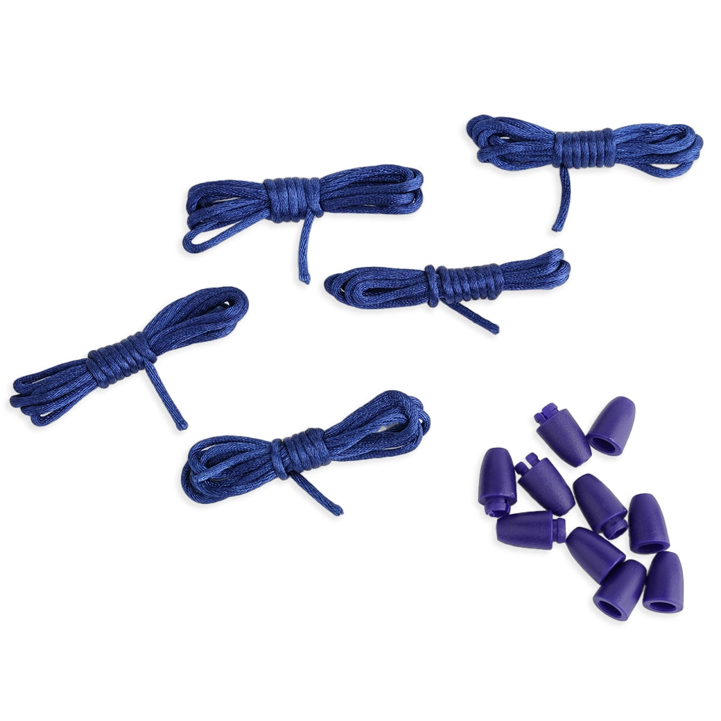 Master Maker Crafts -  Nylon Thread & Breakaway Clasp - Navy (5 Sets) | Master Maker Crafts - Wholesale Craft Supplies - Fast Shipping from Ohio
