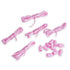 Master Maker Crafts -  Nylon Thread & Breakaway Clasp - Pink (5 Sets) | Master Maker Crafts - Wholesale Craft Supplies - Fast Shipping from Ohio DIY Craft Warehouse
