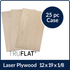 TruFlat Oak Plywood - 12"x 19" x 1/8" (25 Piece Case)