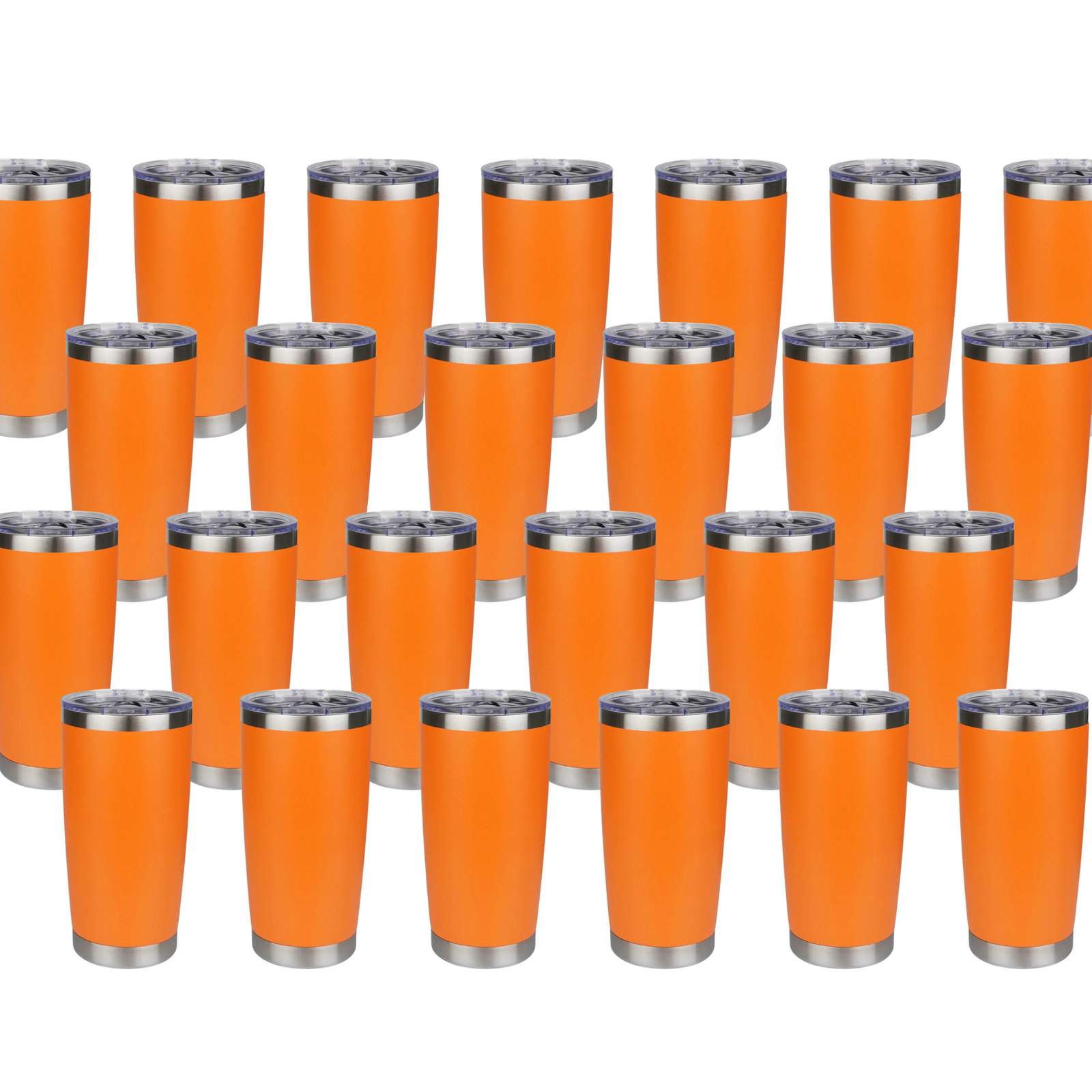 Master Maker Crafts -  20 oz Travel Tumbler - Orange (25 Piece CASE) | Master Maker Crafts - Wholesale Craft Supplies - Fast Shipping from Ohio