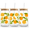 UV DTF Wrap - Orange & Leaves - DIY Craft Warehouse DIY Craft Warehouse